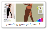 painting gun girl part 1